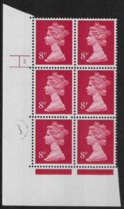 U161  Harrison  8p rosine  2b perf A  Cyld. 3 no dot phos.26   U/M (MNH)