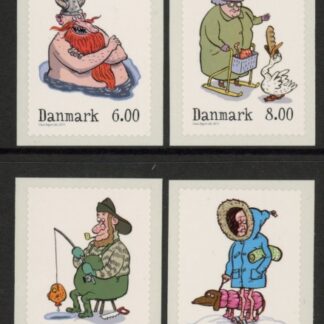 2010 Denmark SG.1667-70 Winter Stamps Set of 4 Values U/M (MNH)