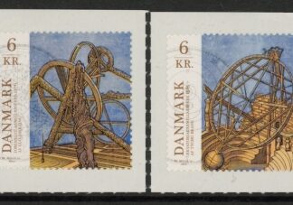 2012 Denmark SG1676-a Ancient Astronomical Instruments Set of 2 values U/M (MNH)