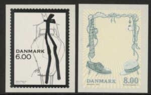 2011 Denmark SG.1653-4 Danish Fashion Set of 2 Values U/M (MNH)