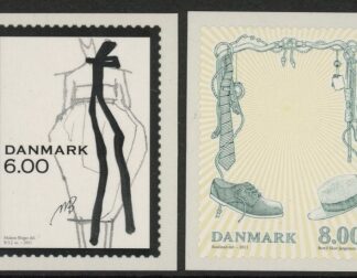 2011 Denmark SG.1653-4 Danish Fashion Set of 2 Values U/M (MNH)