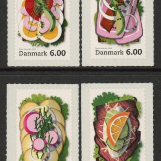 2012 Denmark SG.1686-9 Open Sandwiches U/M (MNH)