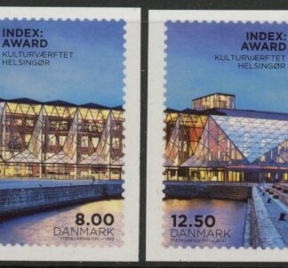 2013 Denmark SG.1721-2 Indes Design Award Ceremony Set of 2 Values U/M (MNH)