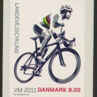 2011 Denmark SG.1656 UCI Road World Championship U/M (MNH)