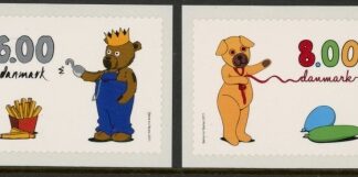 2011 Denmark SG.1648-9 Danish Children's Television Set of 2 Values U/M (MNH)