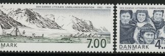 2002 Denmark SG.1287-8 Centenary of the Danish Literary Expedition Set of 2 Values U/M (MNH)