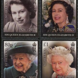 2023 St Helena. SG.1330-3  In Memory of Queen Elizabeth II. set 4 values U/M (MNH)