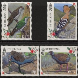 2023 St Helena. SG.1334-7 Extinct Land Birds. set 4 values U/M (MNH)