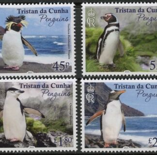 2023 Tristan Da Cunha. SG.1372-5 Penguins. set 4 values U/M (MNH)