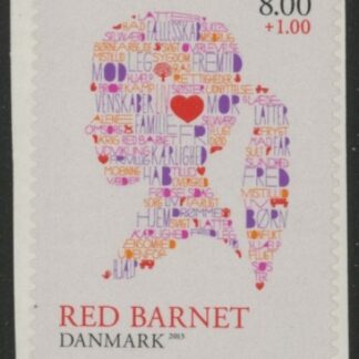 2013 Denmark SG.1717 Red Barnet Self Adhesive U/M (MNH)