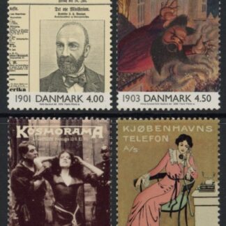 2000 Denmark SG.1187-90 20th Century (1st Series) Set of 4 values U/M (MNH)