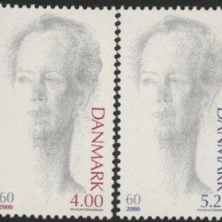 2000 Denmark SG.1191-2 60th Birthday of Queen Margrethe II Set of 2 values U/M (MNH)