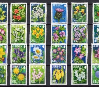 2005-7 Jersey SG1210-33 Definitives Set of 24 Values U/M (MNH)
