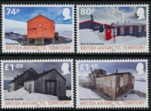 2023 British Antarctic - SG.842-5 30th Anniv. UK Antarctic Heritage Trust. set 4 U/M (MNH)