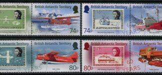 2023 British Antarctic - SG.846-53  60th Anniv. of First Stamps. set 8 vals.  U/M (MNH)