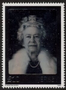 2012 Jersey SG.1662 Diamond Jubilee 2nd issue 1 value..(face = £10) U/M (MNH)