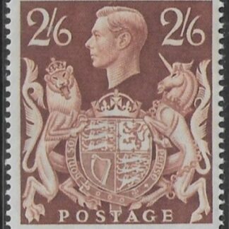 1939-48 SG.476 2s6d brown U/M (MNH)