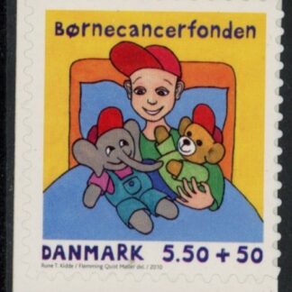 2010 Denmark SG.1580 Child Cancer Foundation Ex booklet S/A U/M (MNH)