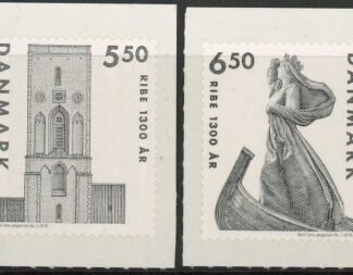 2010 Denmark SG.1591-2 1300th Anniv of Ribe Set of 2 values U/M (MNH)