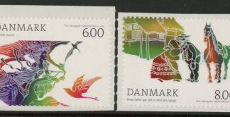 2012 Denmark SG1686-8 Danish Open Sandwiches ex booklet U/M (MNH)