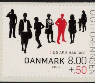 2011 Denmark SG.1623a Danish Rheumatism Association U/M (MNH)