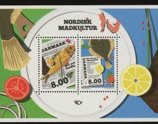 2016 Denmark MS.1795 Nordic Cuisine Mini Sheet U/M (MNH)