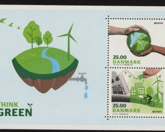 2016 Denmark MS.1810 Europa Think Green Mini Sheet U/M (MNH)