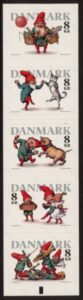2016 Denmark SG.1822-6 Winter Stamps Pixies Set of 5 Values U/M (MNH)