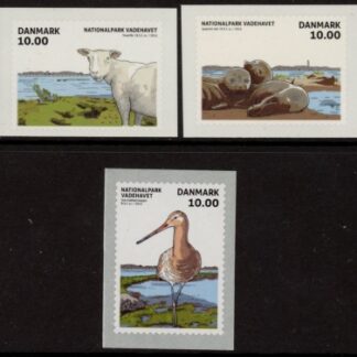 2015 Denmark SG.1772-4 National Parks Set of 3 values  U/M