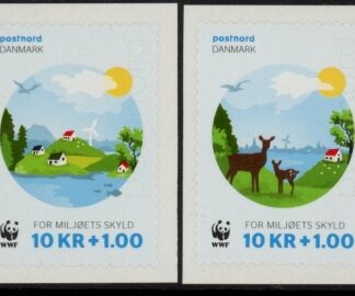 2015 Denmark SG.1785-6 Charity Stamps - WWF Set of 2 values  U/M (MNH)