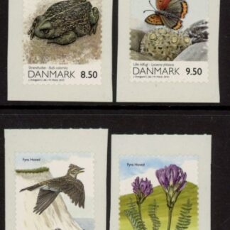 2010 Denmark SG.1574-7 Flora & Fauna Set of 4 values  U/M (MNH)