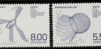 2008 Denmark SG.1566-7 Climate Change Conference Set of 2 values  U/M (MNH)
