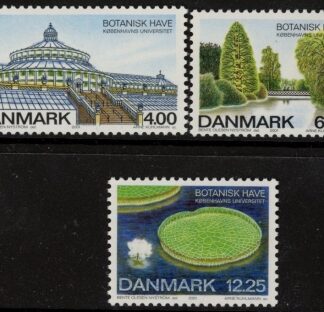2000 Denmark SG.1226-8 Copenhagen University Botanical Gardens Set of 3 values U/M (MNH)