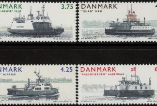 2001 Denmark SG.1249-52. Ferries set 4 values. U/M (MNH)