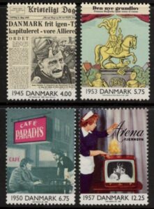 2000 Denmark  SG.1212-5  The 20th Century (3rd series) set 4 vals. . U/M (MNH)