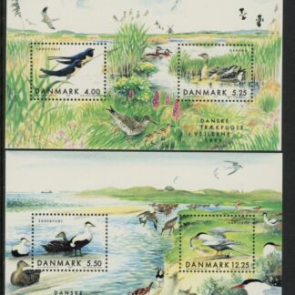 1999 Denmark  MS.1184  Migratory Birds Mini sheets(2). U/M (MNH)