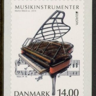 2014 Denmark SG.1748. Musical Instruments. 1 value S/A U/M (MNH)