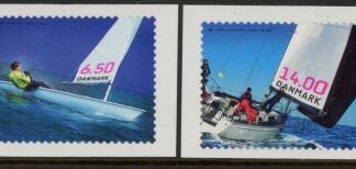 2014 Denmark SG.1740-1. Life at The Coast. 2 values S/A  U/M (MNH)