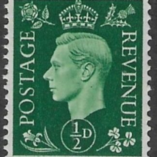 SG.462 ½d green (1937 dark colours) U/M (MNH)