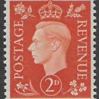 SG.465 2d orange (1937 dark colours) U/M (MNH)