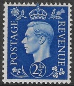 SG.466 2½d  ultramarine (1937 dark colours) U/M (MNH)