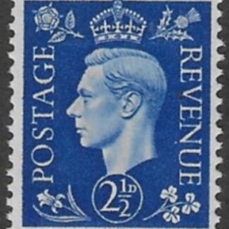 SG.466 2½d  ultramarine (1937 dark colours) U/M (MNH)
