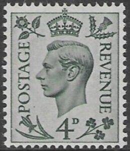 SG.468 4d  grey-green (1937 dark colours) U/M (MNH)