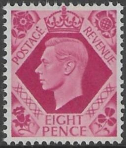 SG.472 8d bright carmine (1937 dark colours) U/M (MNH)