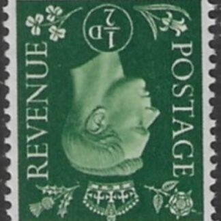 SG.462wi ½d green Inverted Watermark(1937 dark colours) U/M (MNH)