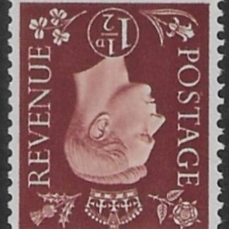 SG.464wi  1½d red-brown Inverted Watermark(1937 dark colours) U/M (MNH)