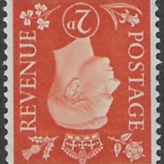 SG.465wi  2d orange Inverted Watermark(1937 dark colours) U/M (MNH)
