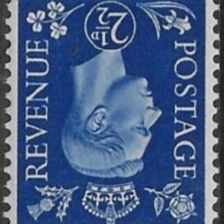 SG.466wi  2½d ultramarine Inverted Watermark(1937 dark colours) U/M (MNH)