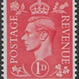 SG.486 1d pale scarlet. (1941 light  colours) U/M (MNH)