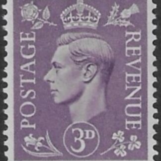 SG.490  3d pale violet. (1941 light  colours) U/M (MNH)